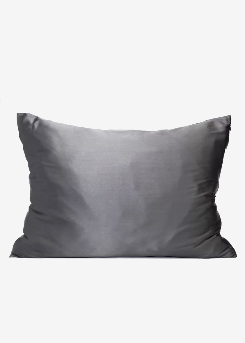 Kitsch Satin Pillowcase | Charcoal