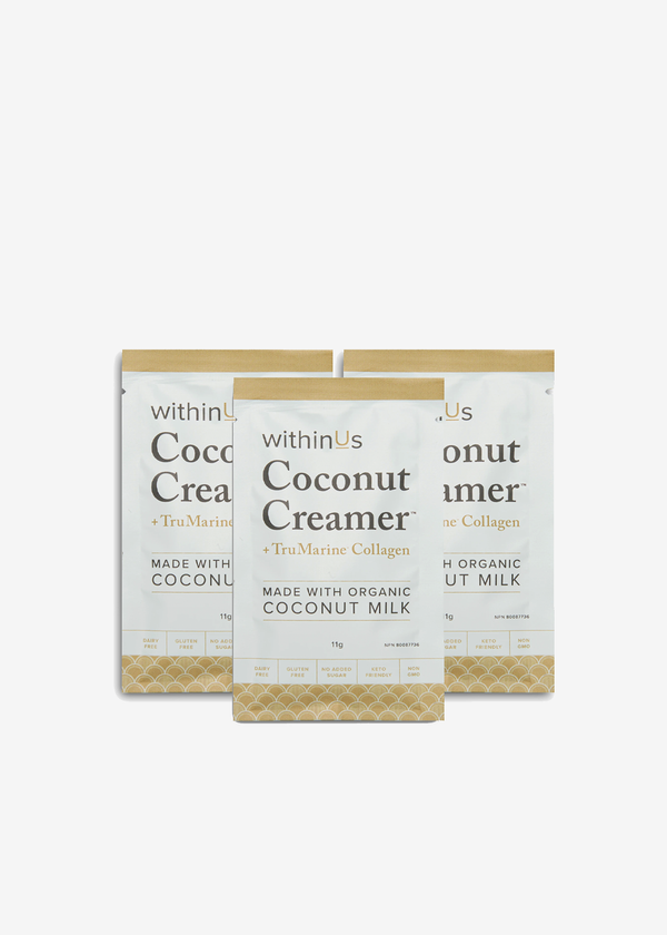withinUS Coconut Creamer Individual Pouch