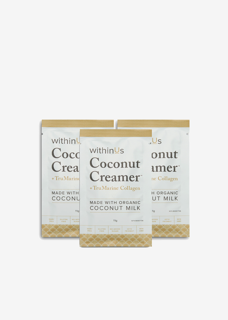 withinUS Coconut Creamer Individual Pouch