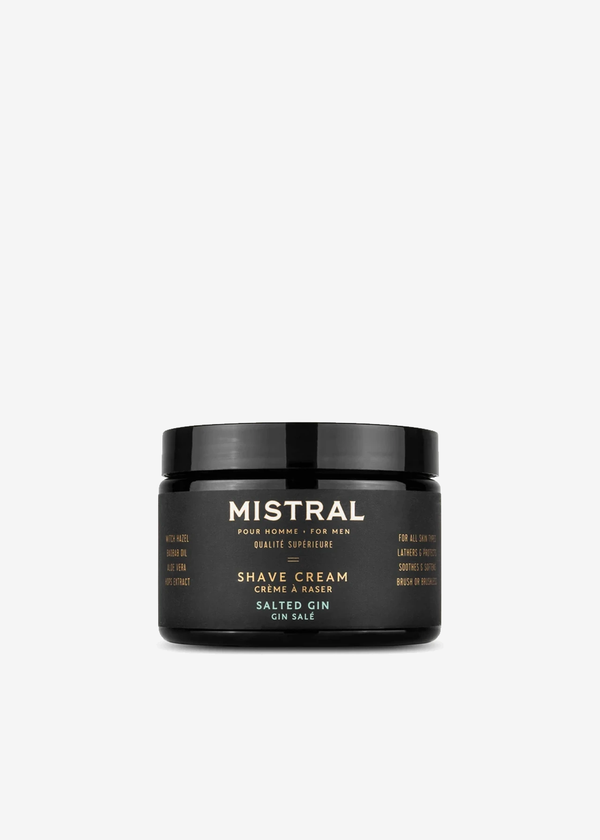 Mistral Salted Gin Shave Cream