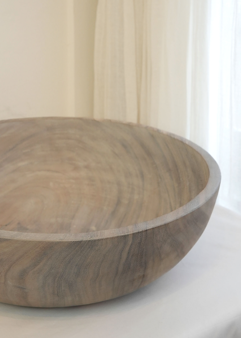 Steelwood 20" Smooth Bowl Gray