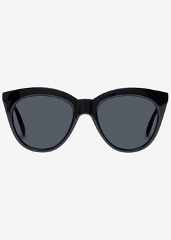 Le Specs Halfmoon Magic Sunglasses | Black