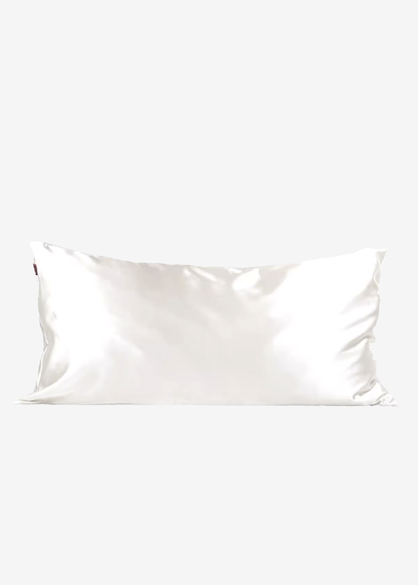 Kitsch King Satin Pillowcase | Ivory