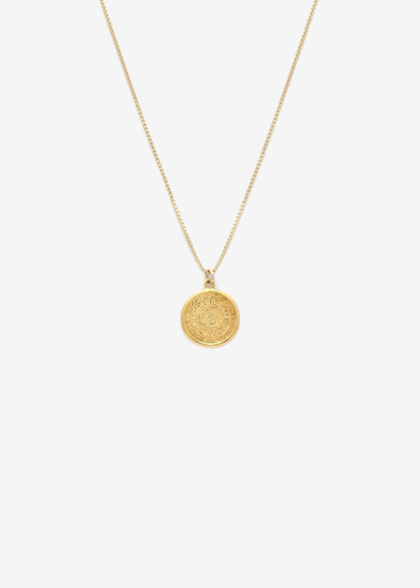 Leah Alexandra Mayan Necklace | Gold