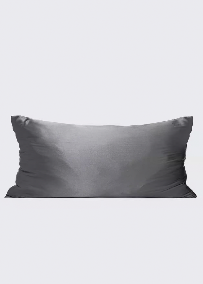 Kitsch King Satin Pillowcase | Charcoal
