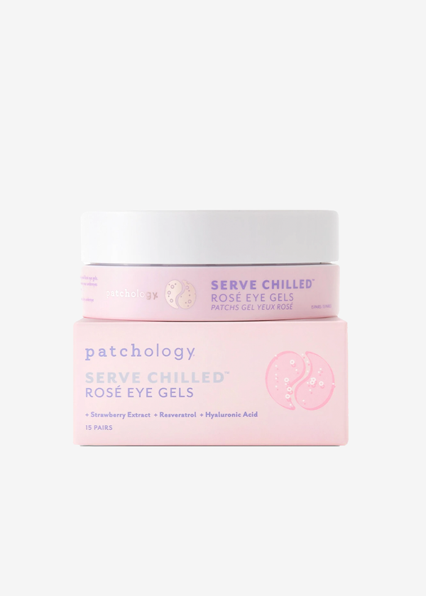 Patchology Serve Chilled Rosé Eye Gels Jar