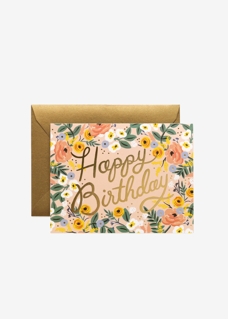Rifle Paper Rosé Birthday Card
