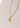 Love Token Necklace Round | Gold