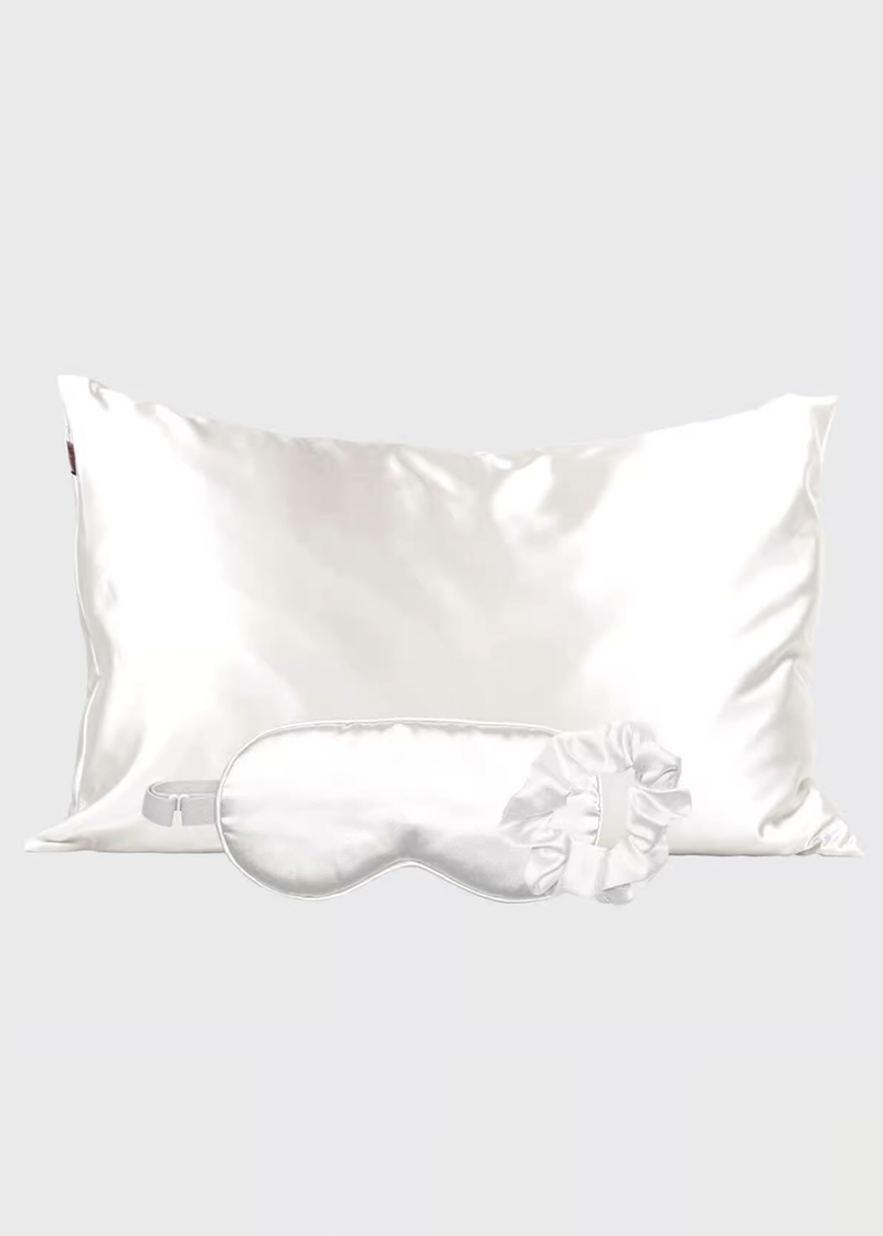 Kitsch Satin Sleep Set | Ivory