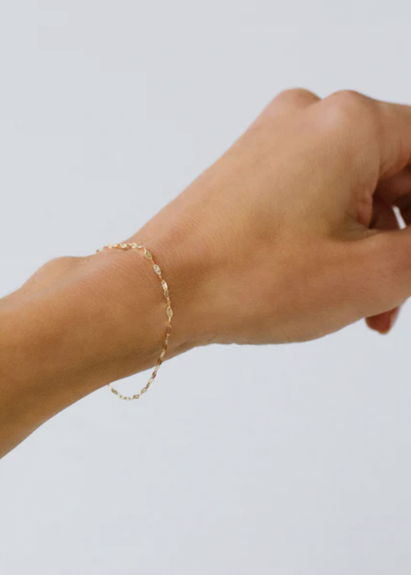 Leah Alexandra Shimmer Spark Bracelet | 14k