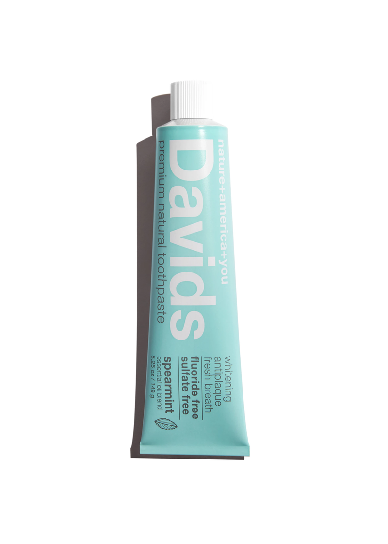 David's Premium Natural Toothpaste Spearmint