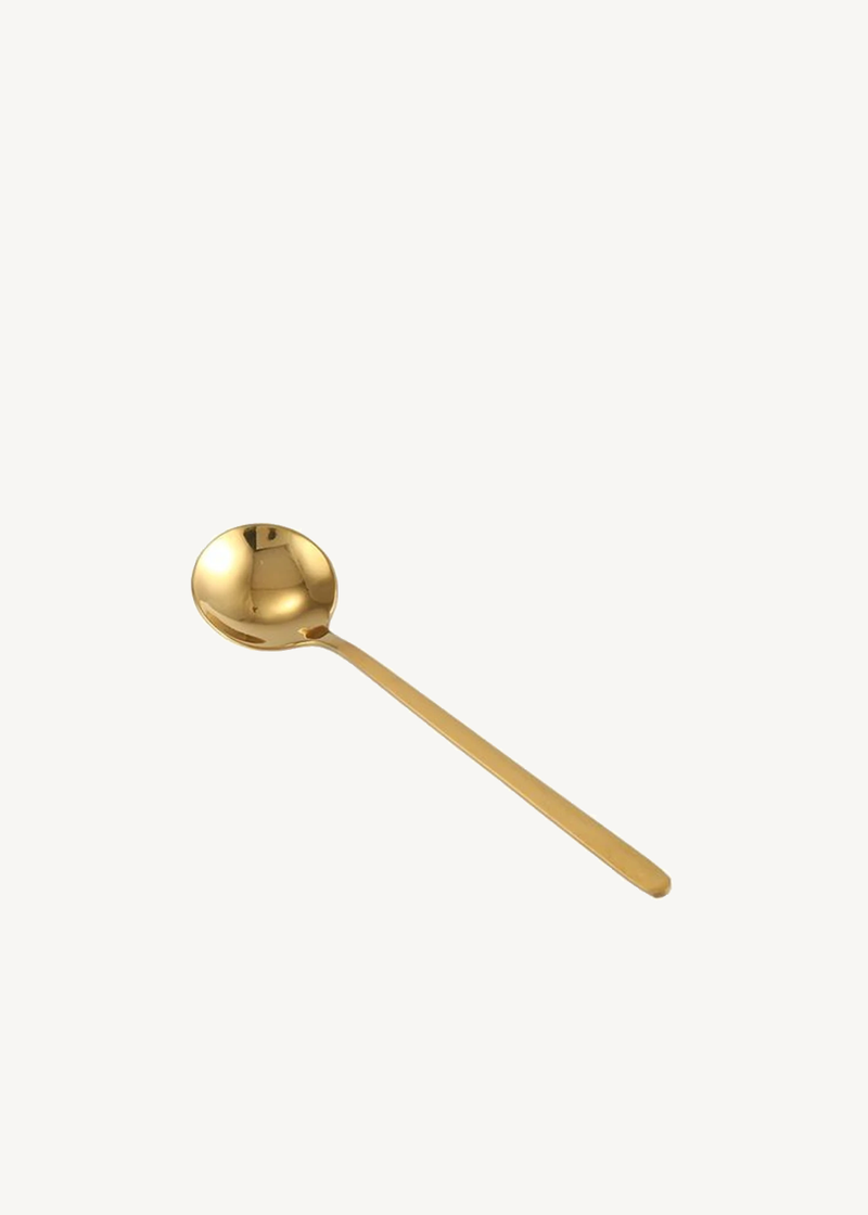Gold Cappucino Spoon