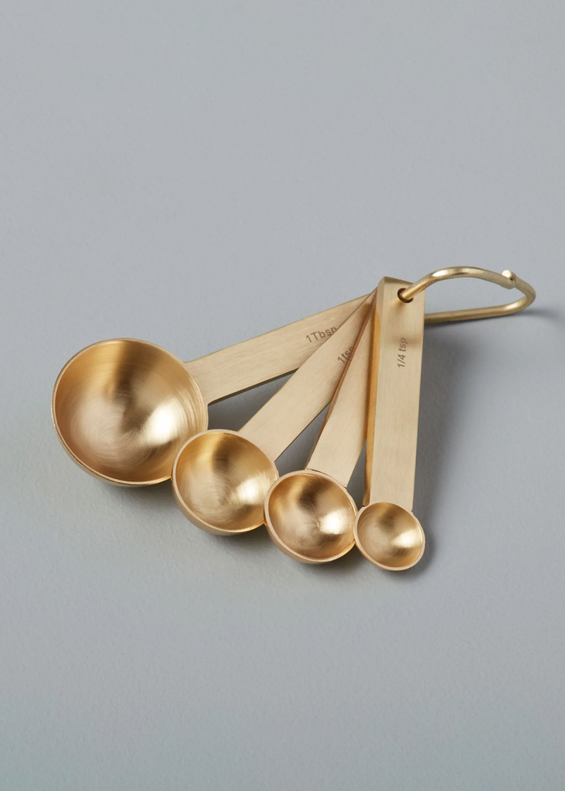 Be Home Acadia Measuring Spoons Gold