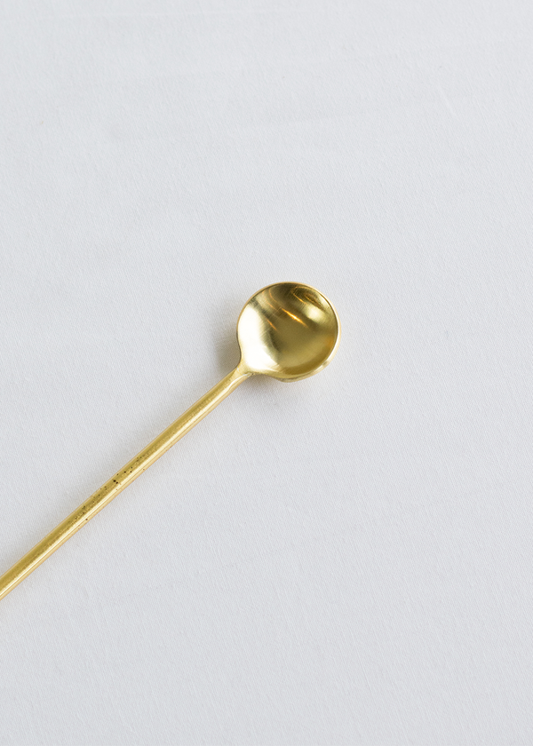 Be Home Long Gold Thin Spoon