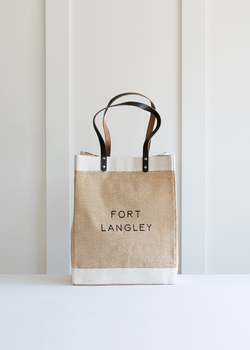 Fort Langley Tote Market Bag