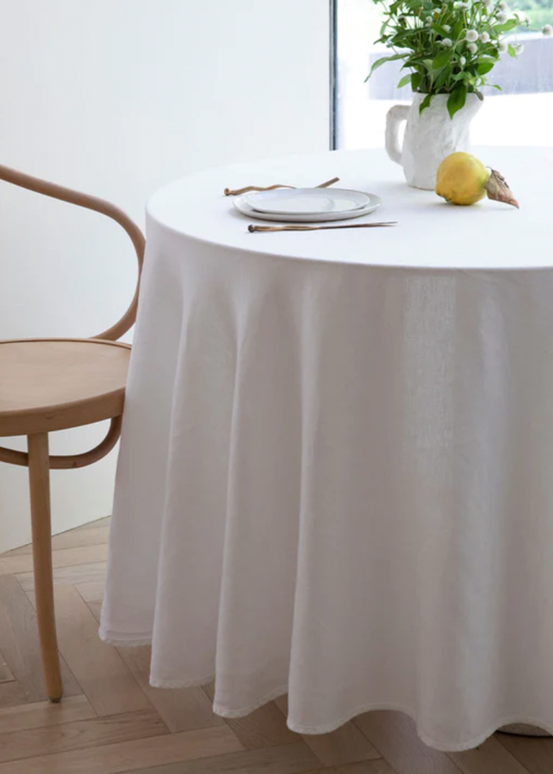 Cultiver Large Tablecloth | White