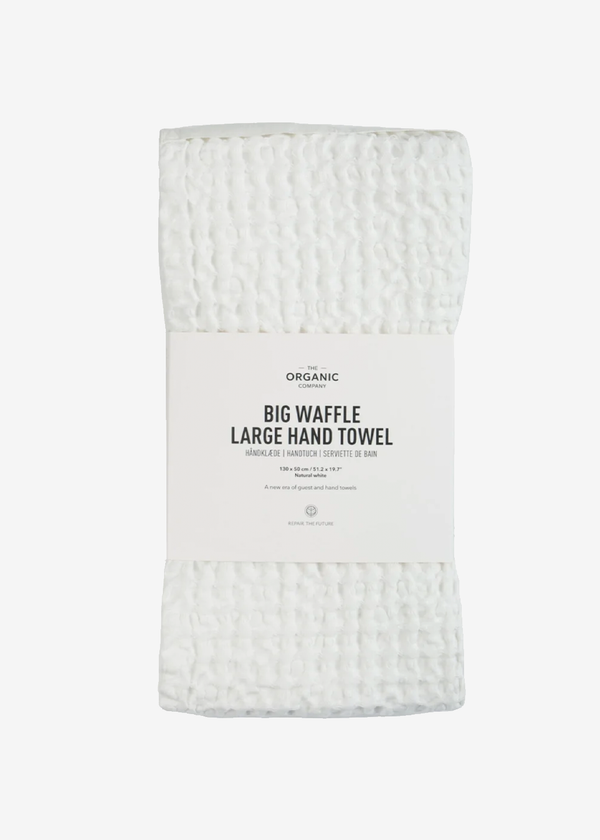 The Organic Company Big Waffle LRG Hand Towel